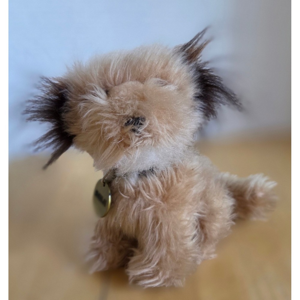 Vintage 1978 Benji Puppy Dog Plush R Dakin Co Mulberry Square Tag & Collar 8 in